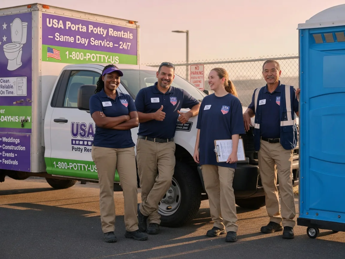 Porta Potty Rental company in Zanesville, OH